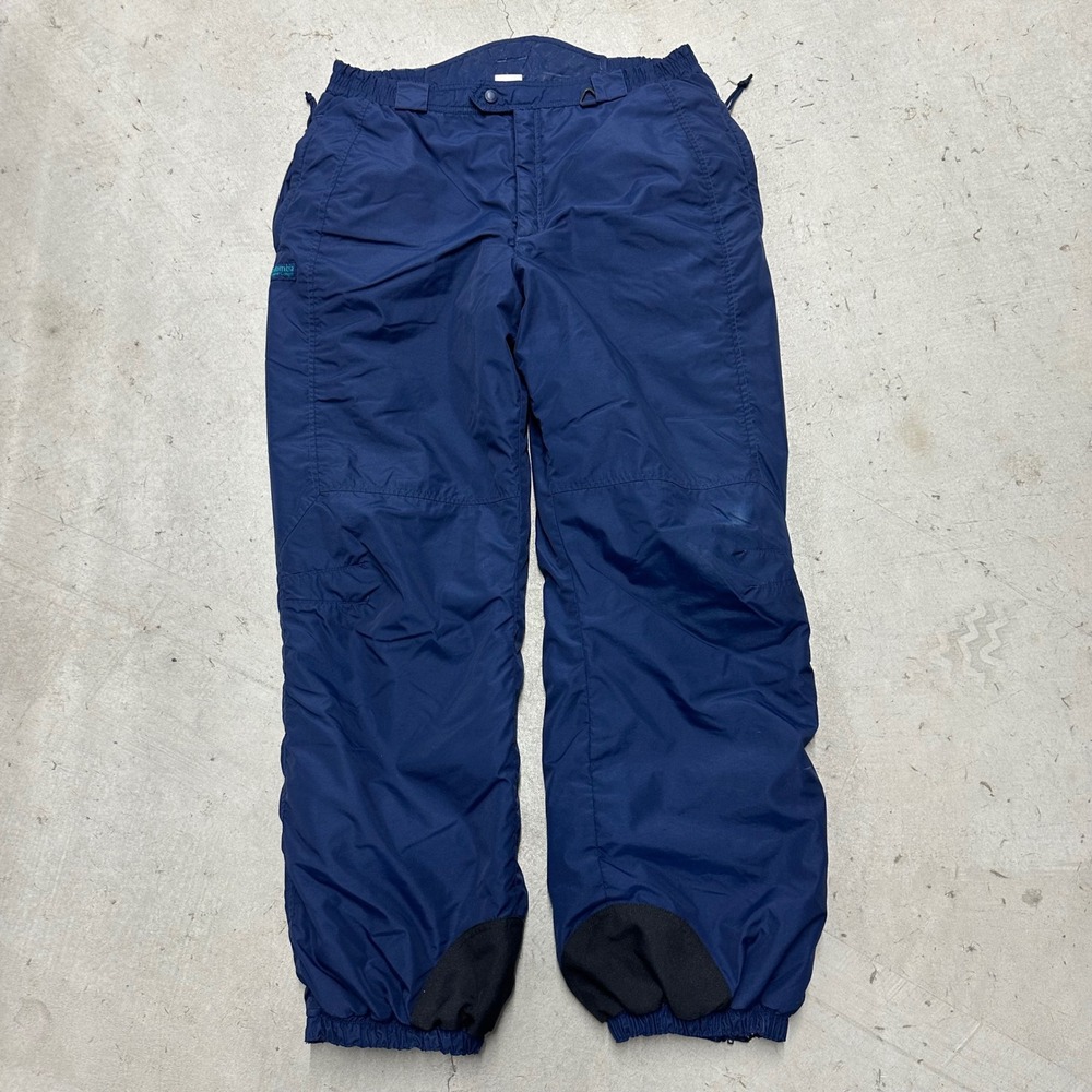 Columbia Mens Navy Blue Insulated Snow Pants Ski Winter Outdoor Waterproof M‎